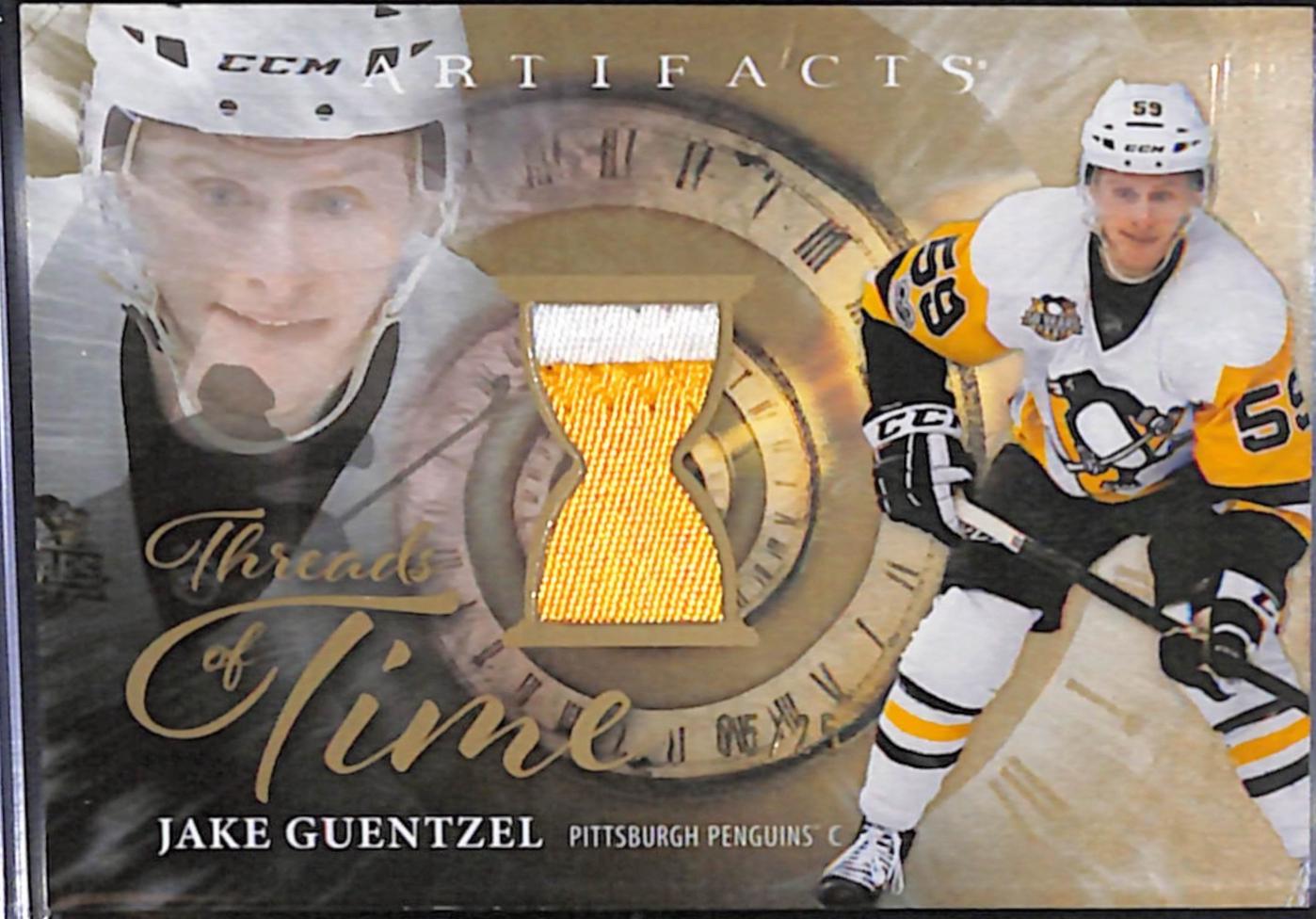 Jake Guentzel #TT-JG 2025-26 Upper Deck Artifacts Hockey Threads of Time