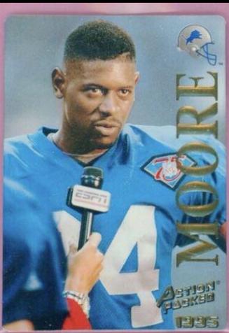 Herman Moore #7 Football Cards 1995 Action Packed