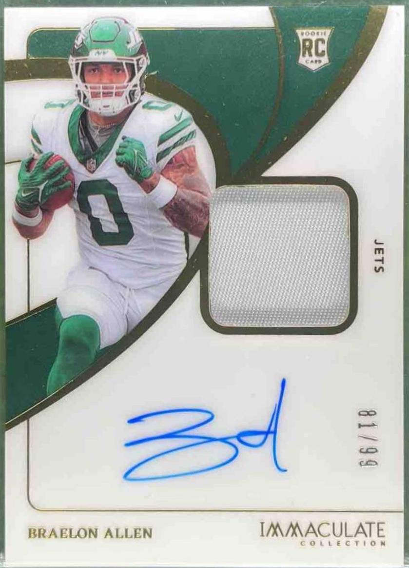 Braelon Allen [Rookie Patch Autograph] #115