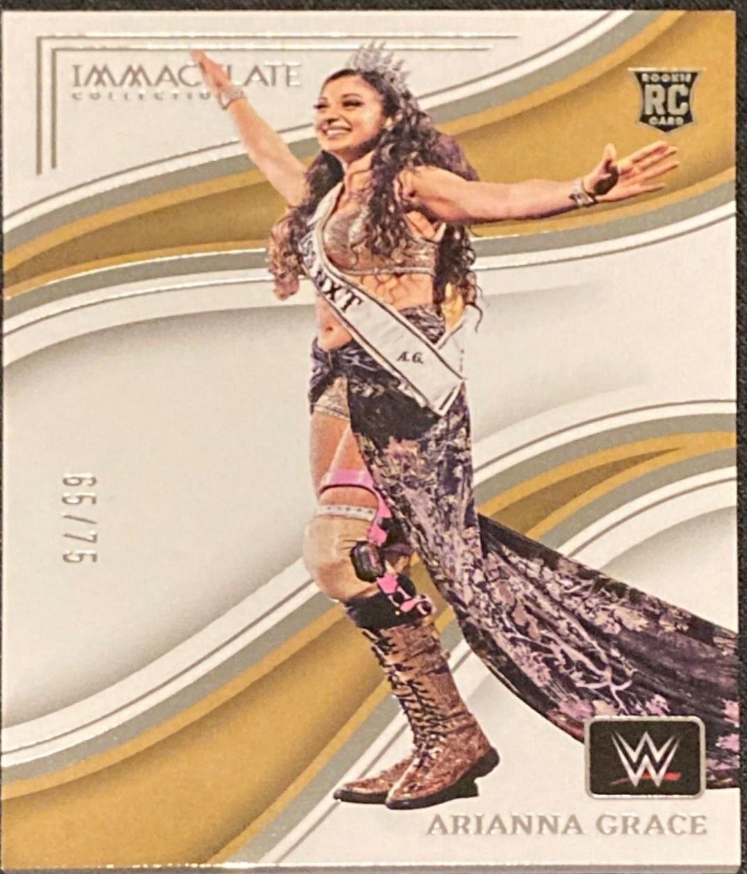 Arianna Grace #27 Wrestling Cards 2023 Panini Immaculate WWE