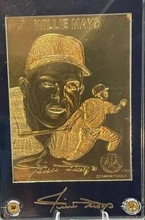 1996 Willie Mays The Say Hey Kid 22KTGold