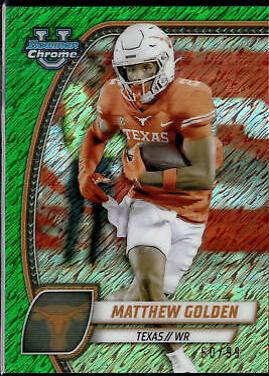 Matthew Golden [Shimmer Green Refractor] #129
