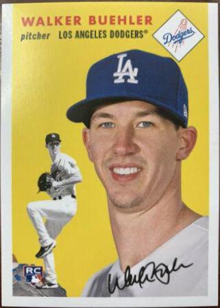Walker Buehler #251 2018 Topps Throwback Thursday Baseball