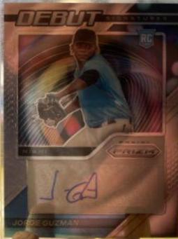 Jorge Guzman [Silver Prizm] #DS-JG