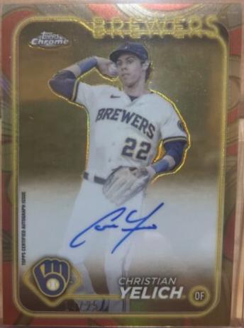 Christian Yelich [Rose Gold Gold] #CGA-CY