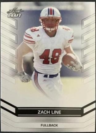 Zach Line #78 2013 Leaf Draft Football