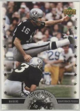 George Blanda #44 Football Cards 2005 Upper Deck Legends