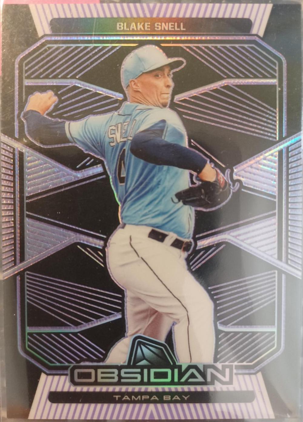 Blake Snell #45 2020 Panini Chronicles Baseball Obsidian