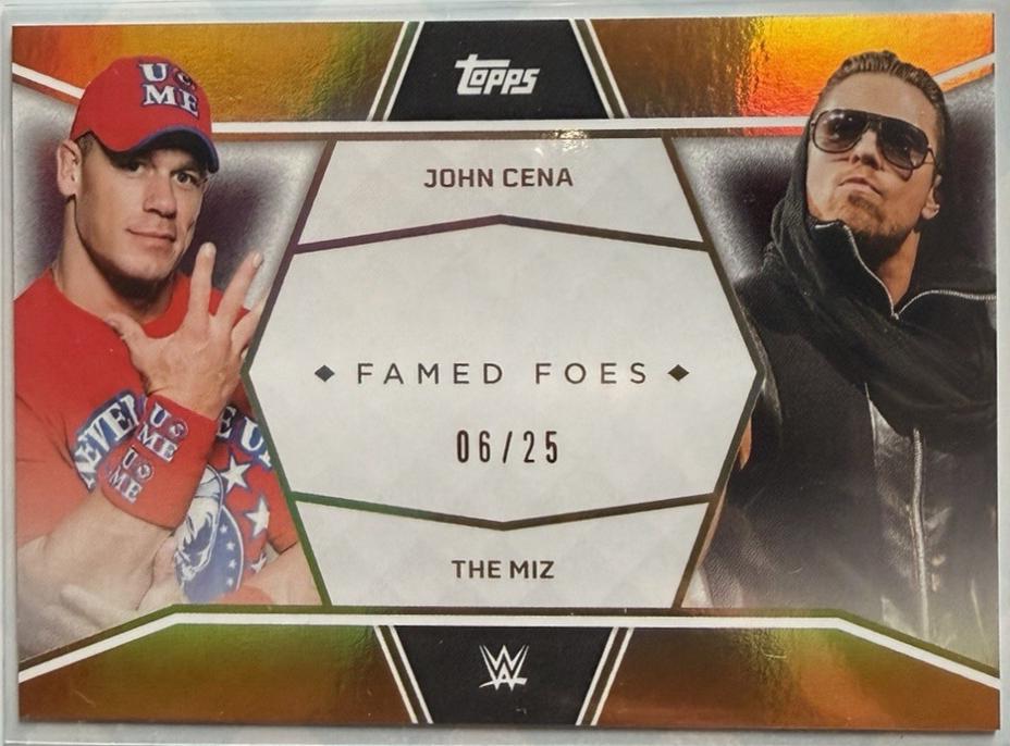最終値下げ！ John Player Special (未開封！) John Cena / The Miz [Orange Foil] #FF7 Prices | 2025 Topps John