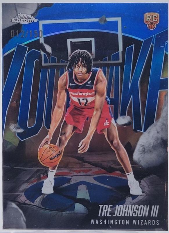 Tre Johnson III [Refractor Blue] #YQ-6
