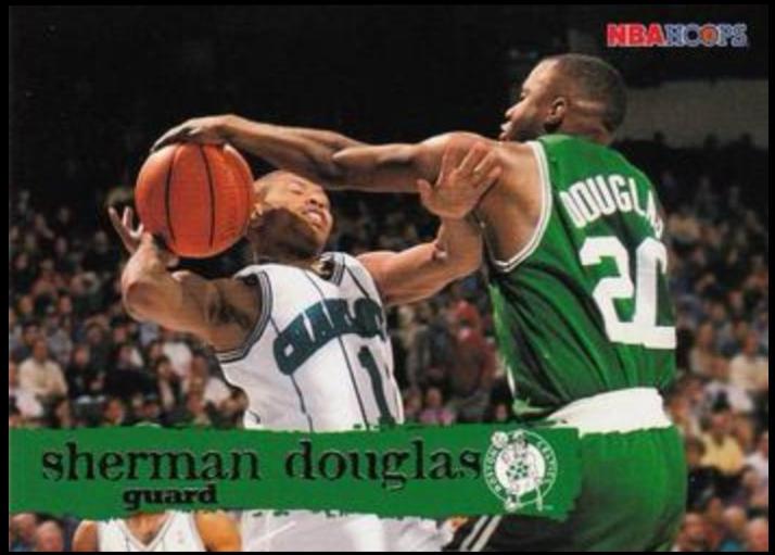 Sherman Douglas #9 Basketball Cards 1995 Hoops