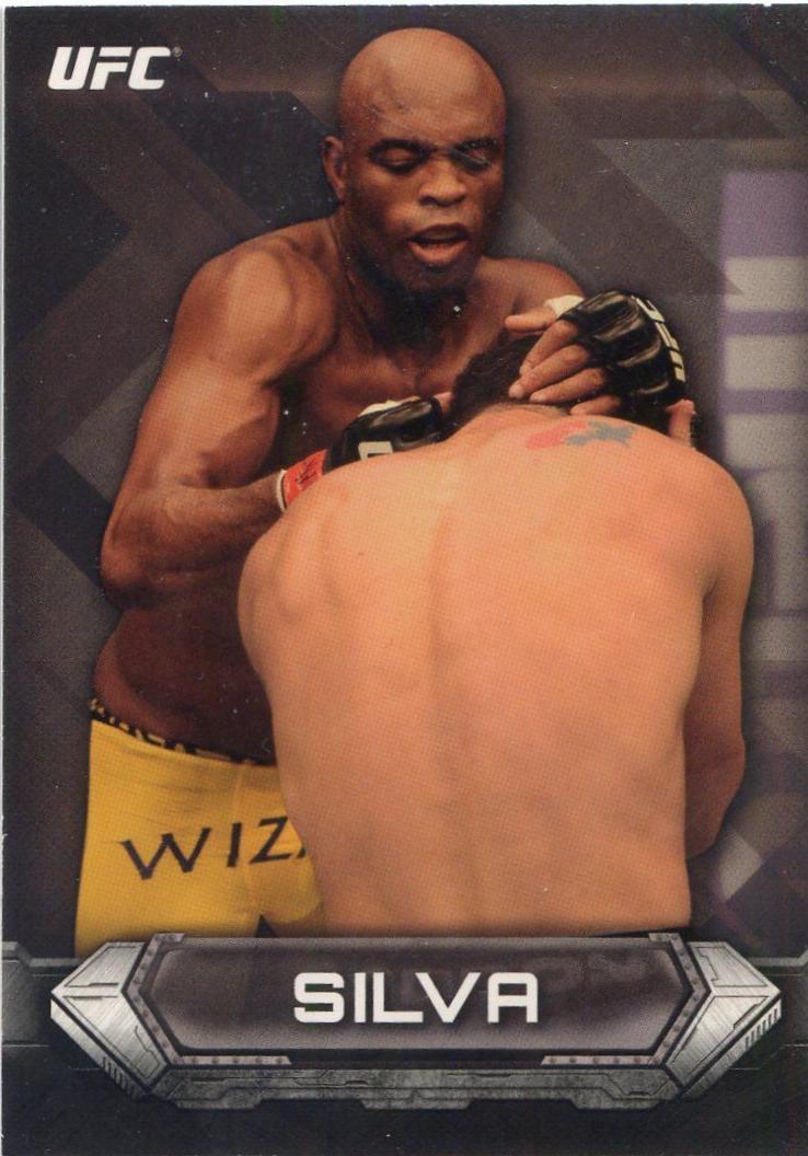 Anderson Silva #1 Ufc Cards 2014 Topps UFC Knockout