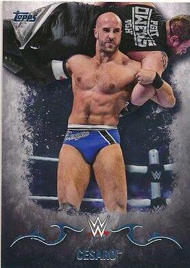 Cesaro #8 Wrestling Cards 2016 Topps WWE Undisputed