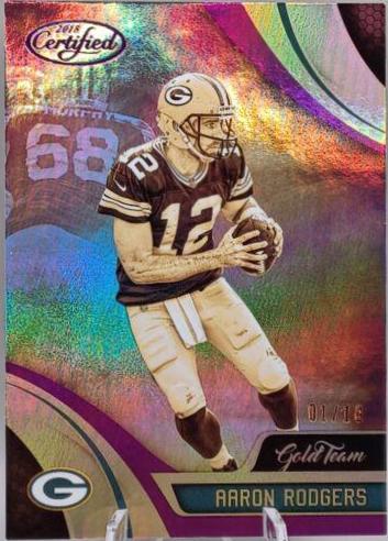 Aaron Rodgers [Mirror Purple] #GT-AAR