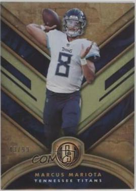 Marcus Mariota #7 Football Cards 2019 Panini Gold Standard