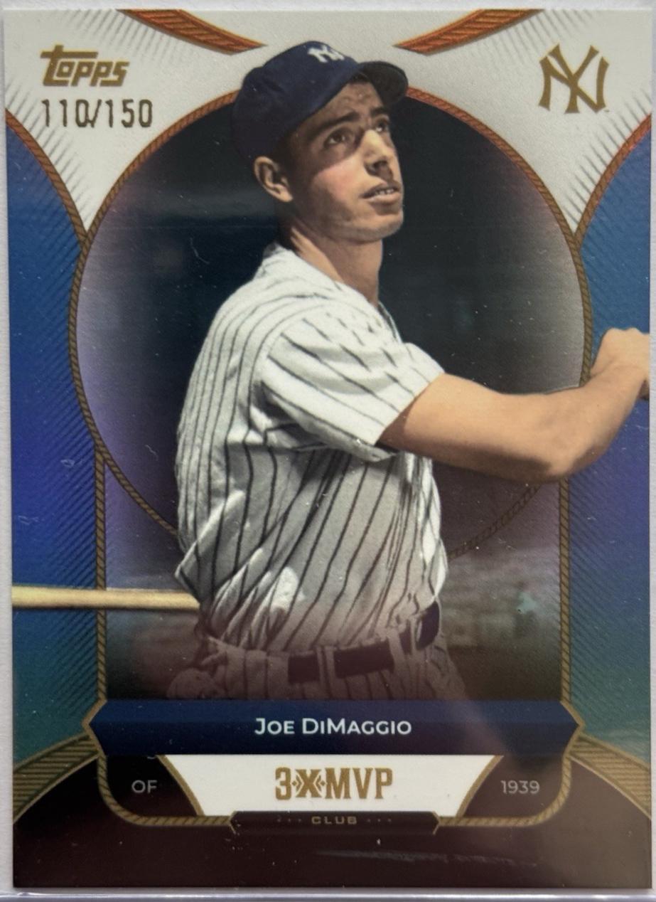 Joe DiMaggio [Blue Foil] #31
