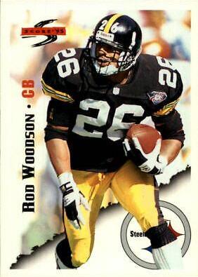 Rod Woodson #6 Football Cards 1995 Panini Score