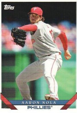 Aaron Nola #253 2019 Topps Archives Baseball