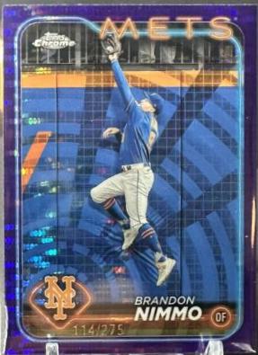 Brandon Nimmo [Sonar Purple Refractor] #233