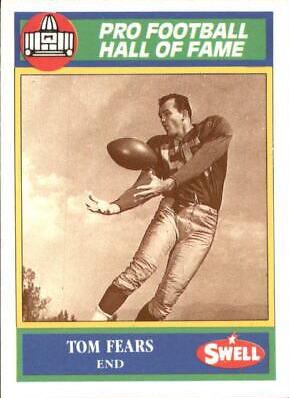 Tom Fears #50 Football Cards 1990 Swell Greats