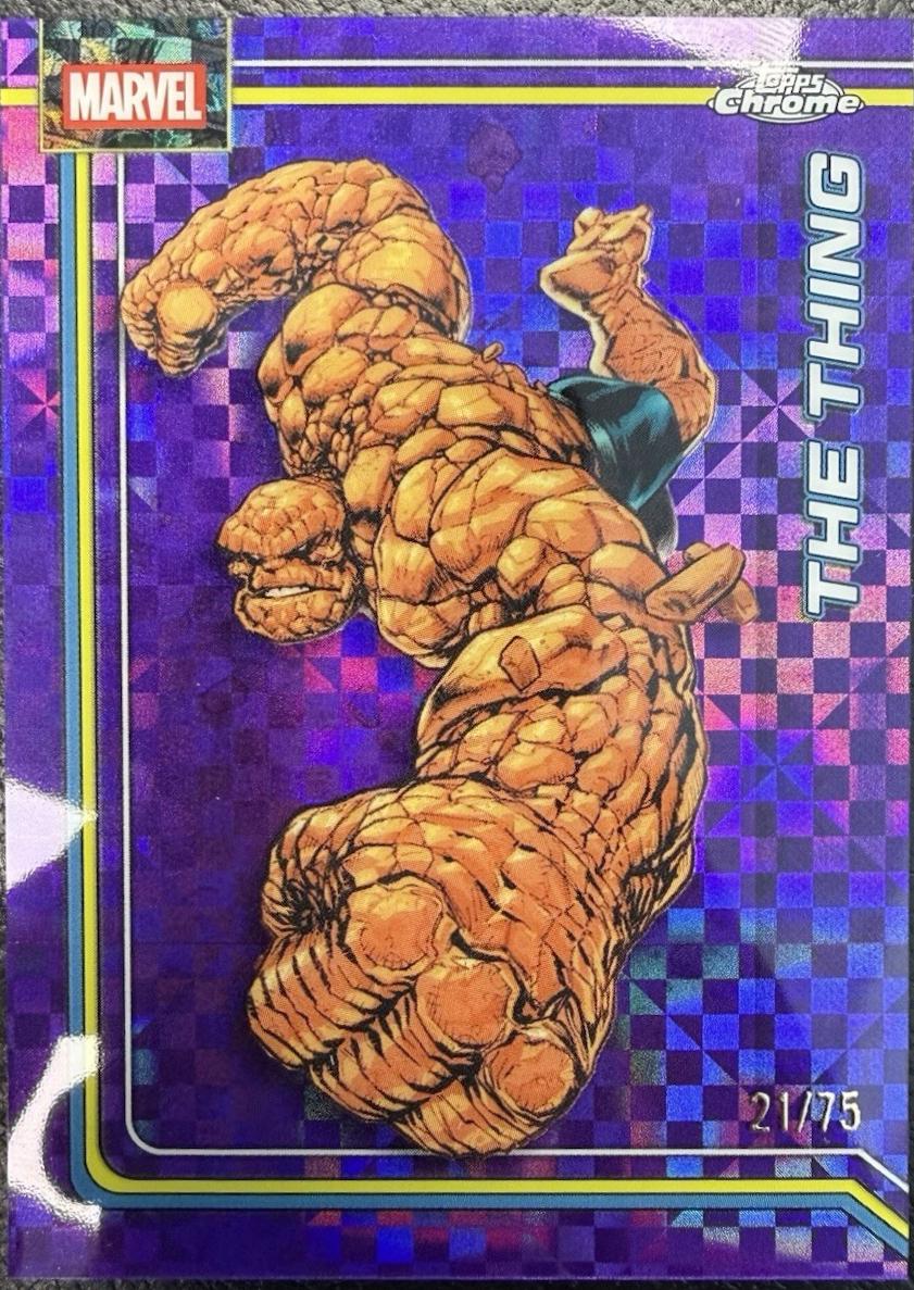 The Thing Purple X-Fractor