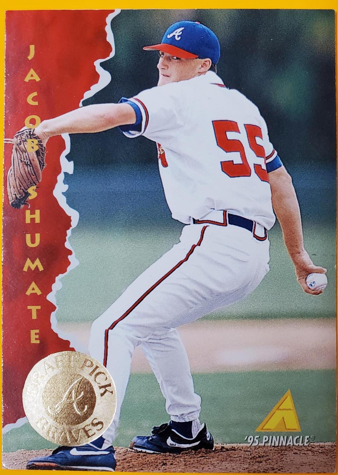 Jacob Shumate #172 Baseball Cards 1995 Pinnacle