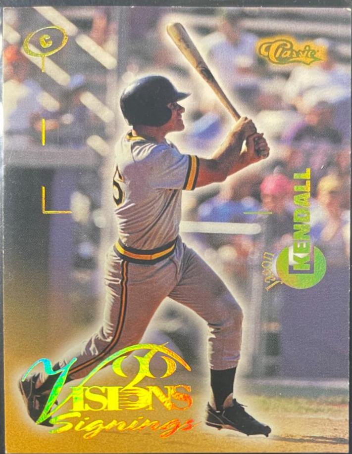 Jason Kendall #84 Baseball Cards 1996 Classic Visions Signings