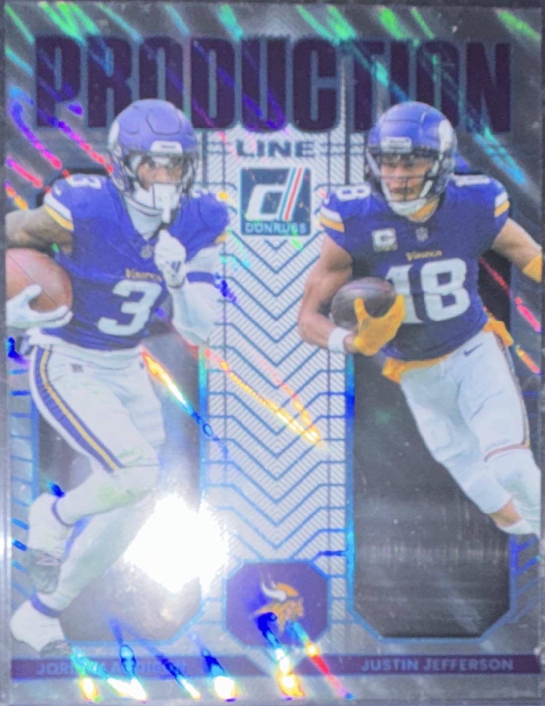 Jordan Addison / Justin Jefferson [Lava] #4