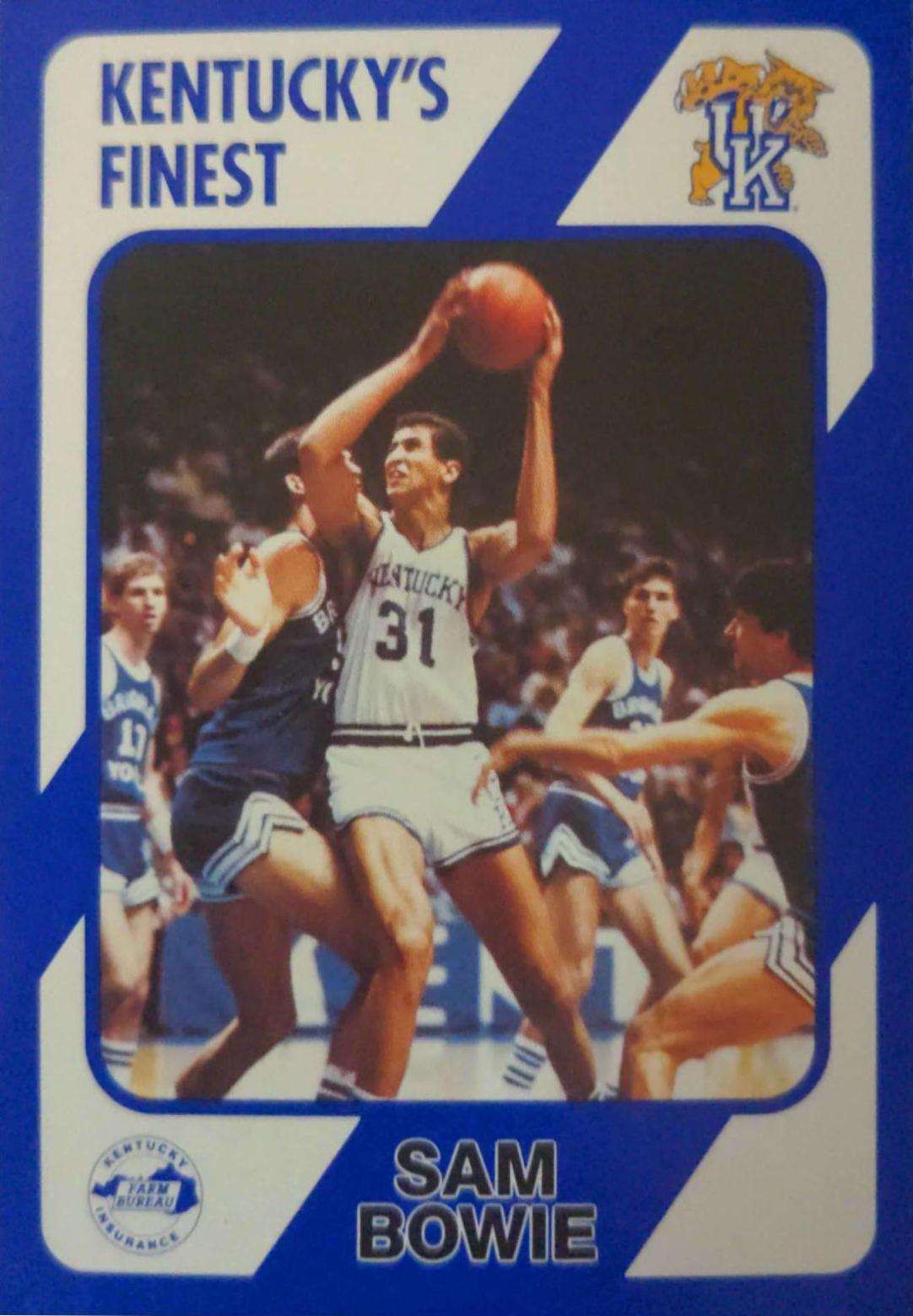 Sam Bowie #41 Basketball Cards 1989 Collegiate Collection Kentucky