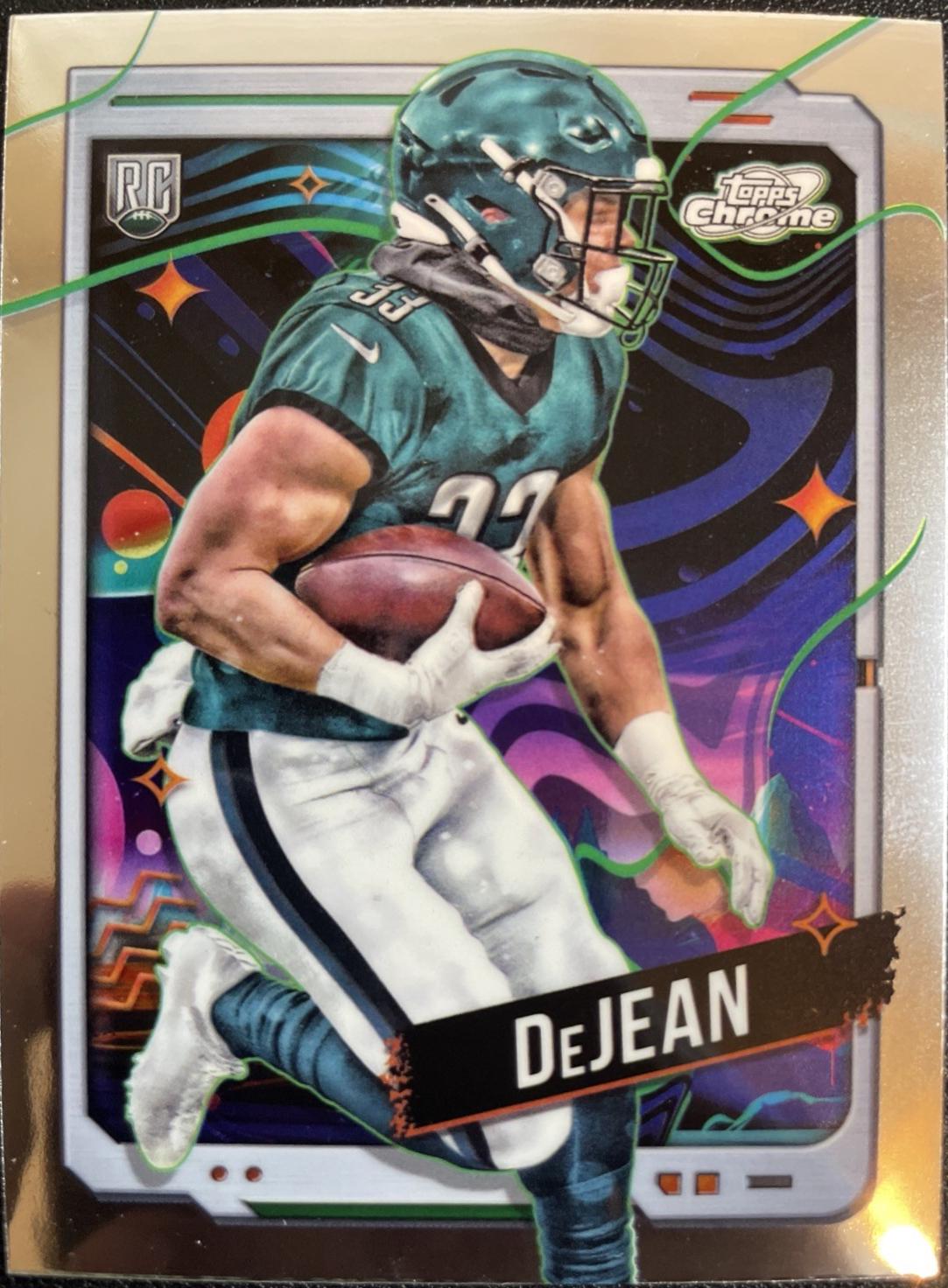 Cooper DeJean #177 Football Cards 2024 Topps Cosmic Chrome