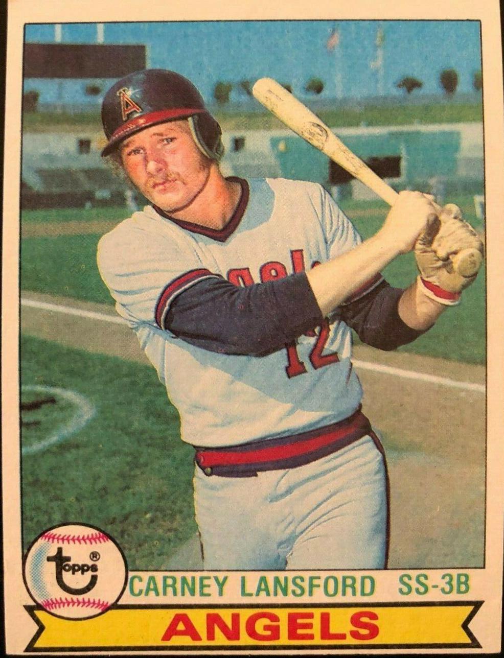 Carney Lansford #212 Baseball Cards 1979 Topps