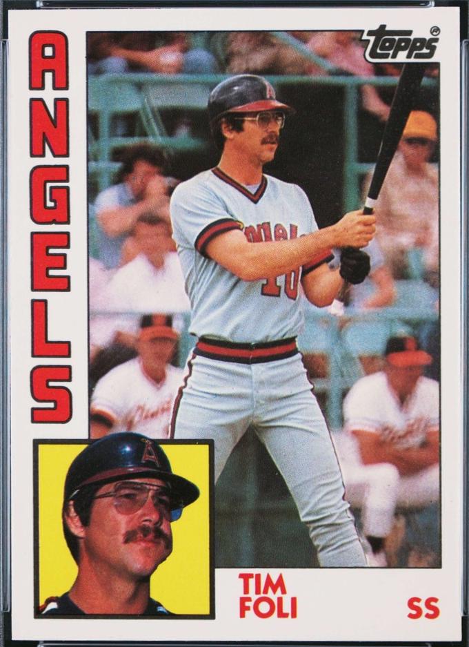 Tim Foli #342 1984 Topps Tiffany Baseball
