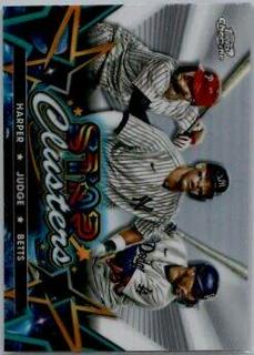 Mookie Betts, Bryce Harper, Aaron Judge