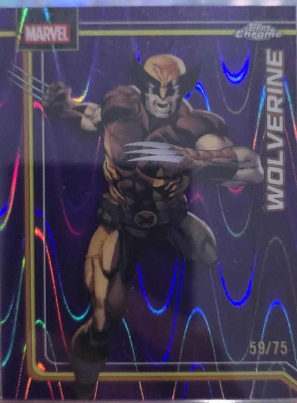 Wolverine Purple RayWave Refractor