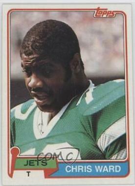 Chris Ward #261 Football Cards 1981 Topps