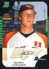 Adam Loewen #124 Baseball Cards 2005 Bowman Draft Picks Prices