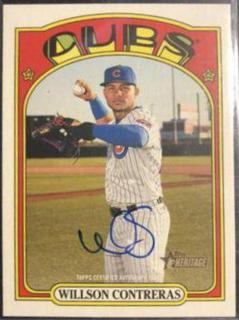 Willson Contreras Real One Autographs