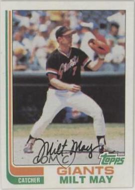 Milt May (1982 Topps)