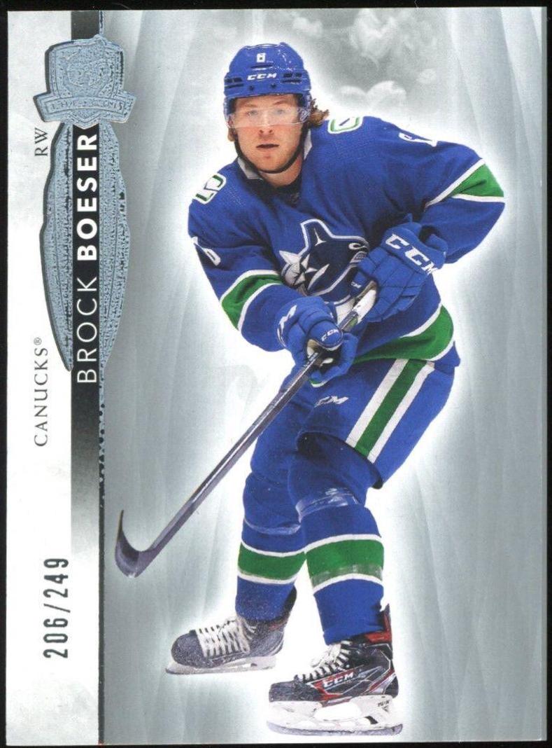 Brock Boeser #6 Hockey Cards 2021 Upper Deck The Cup