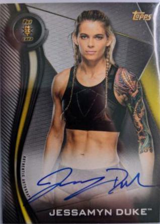 Jessamyn Duke #A-JD Wrestling Cards 2019 Topps WWE NXT Autographs