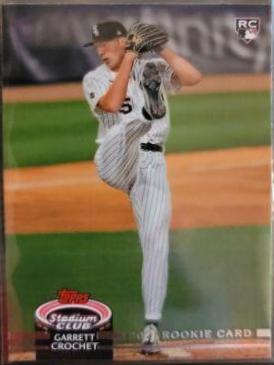 Garrett Crochet #18 Baseball Cards 2021 Stadium Club