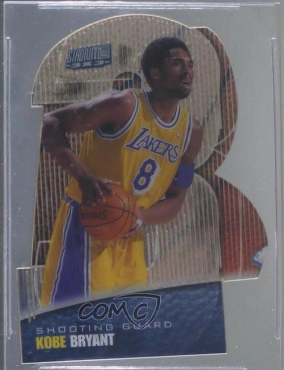 Kobe Bryant #4A Basketball Cards 1999 Stadium Club 3X3