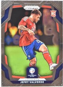 Jefry Valverde #182 Soccer Cards 2024 Panini Prizm Copa America