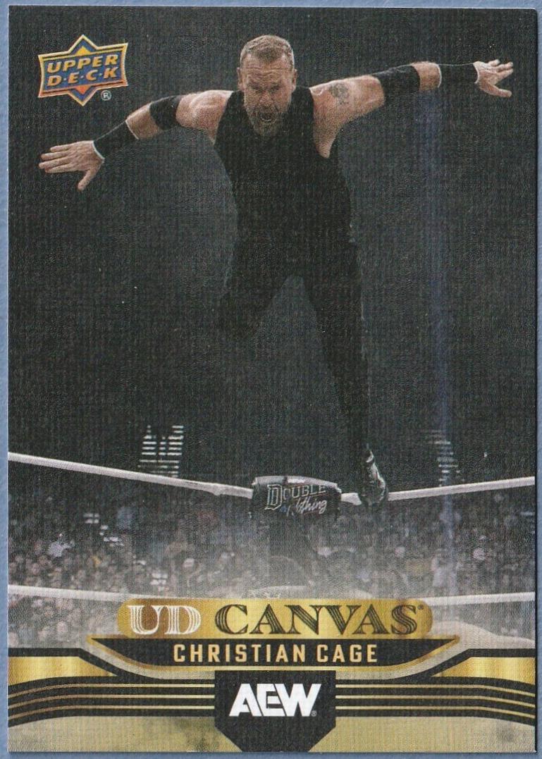 Christian Cage #C-22 Wrestling Cards 2025 Upper Deck AEW Canvas
