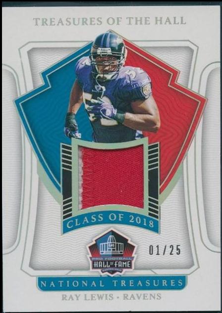 Ray Lewis [Treasures HOF] #HALL-RL