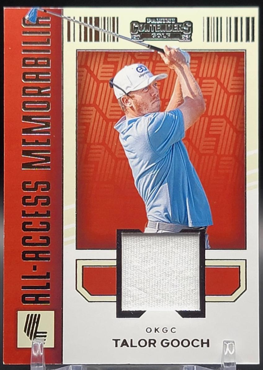 Talor Gooch #11 2026 Panini Contenders LIV All Access Memorabilia Golf