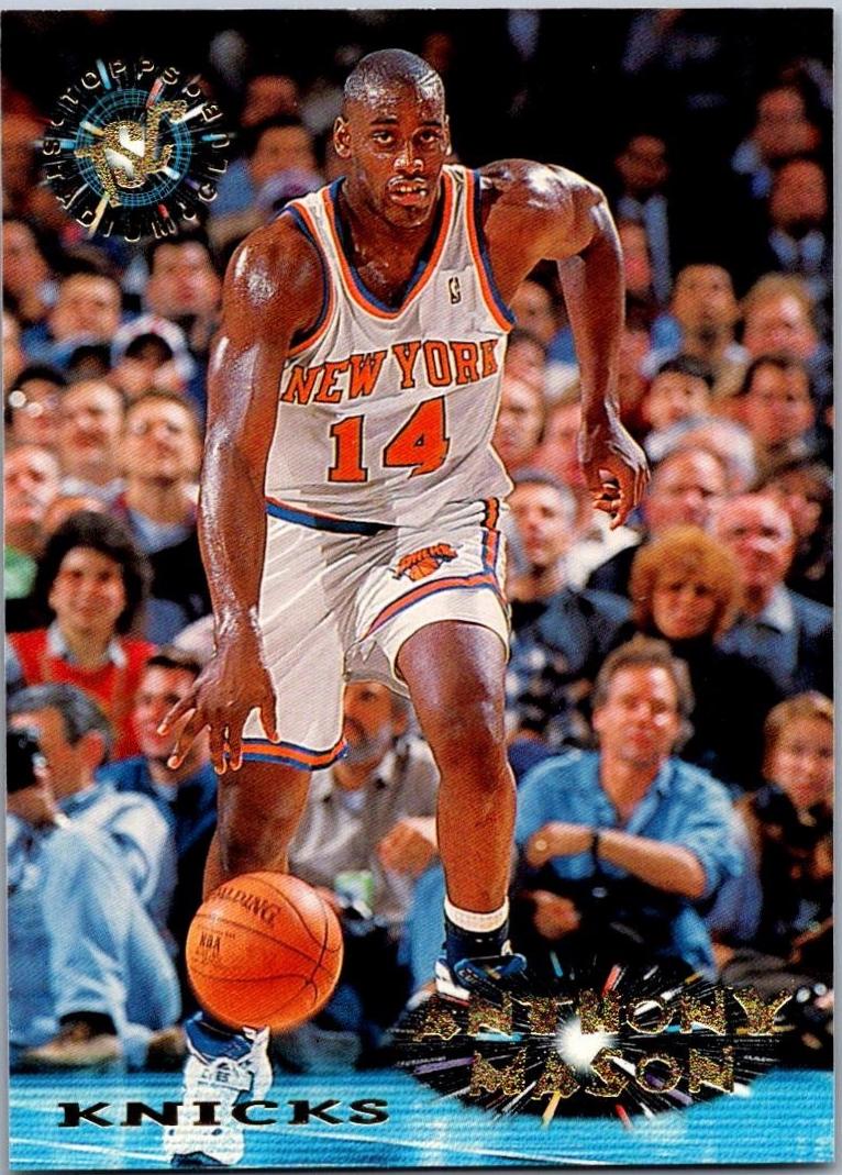 Anthony Mason #292 1995-96 Stadium Club Basketball