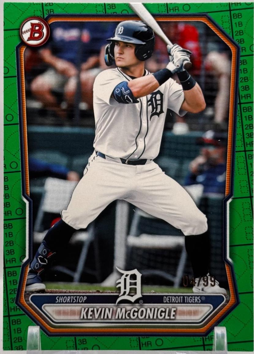 Kevin McGonigle [Green Border Pattern] #BP-145 Prices | 2026