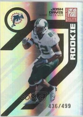 Josh Davis #160 2005 Panini Donruss Elite Football