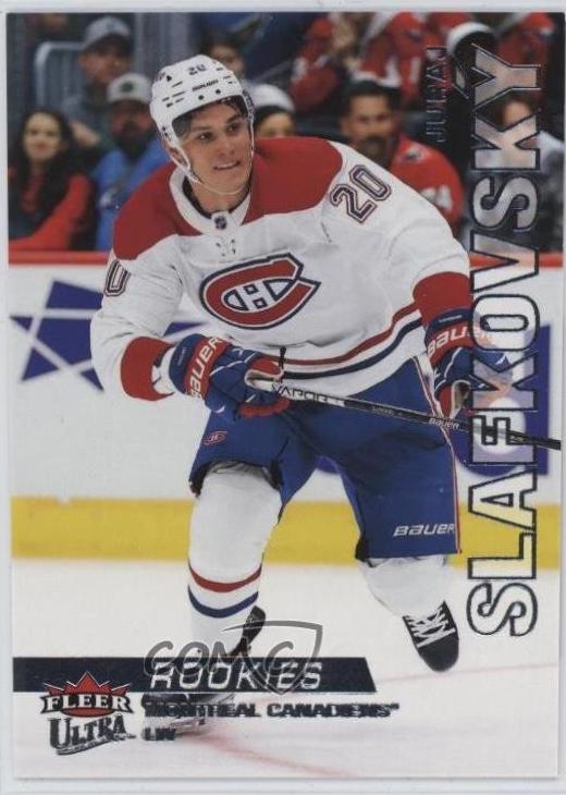 Juraj Slafkovsky #210 2022-23 Fleer Ultra Hockey